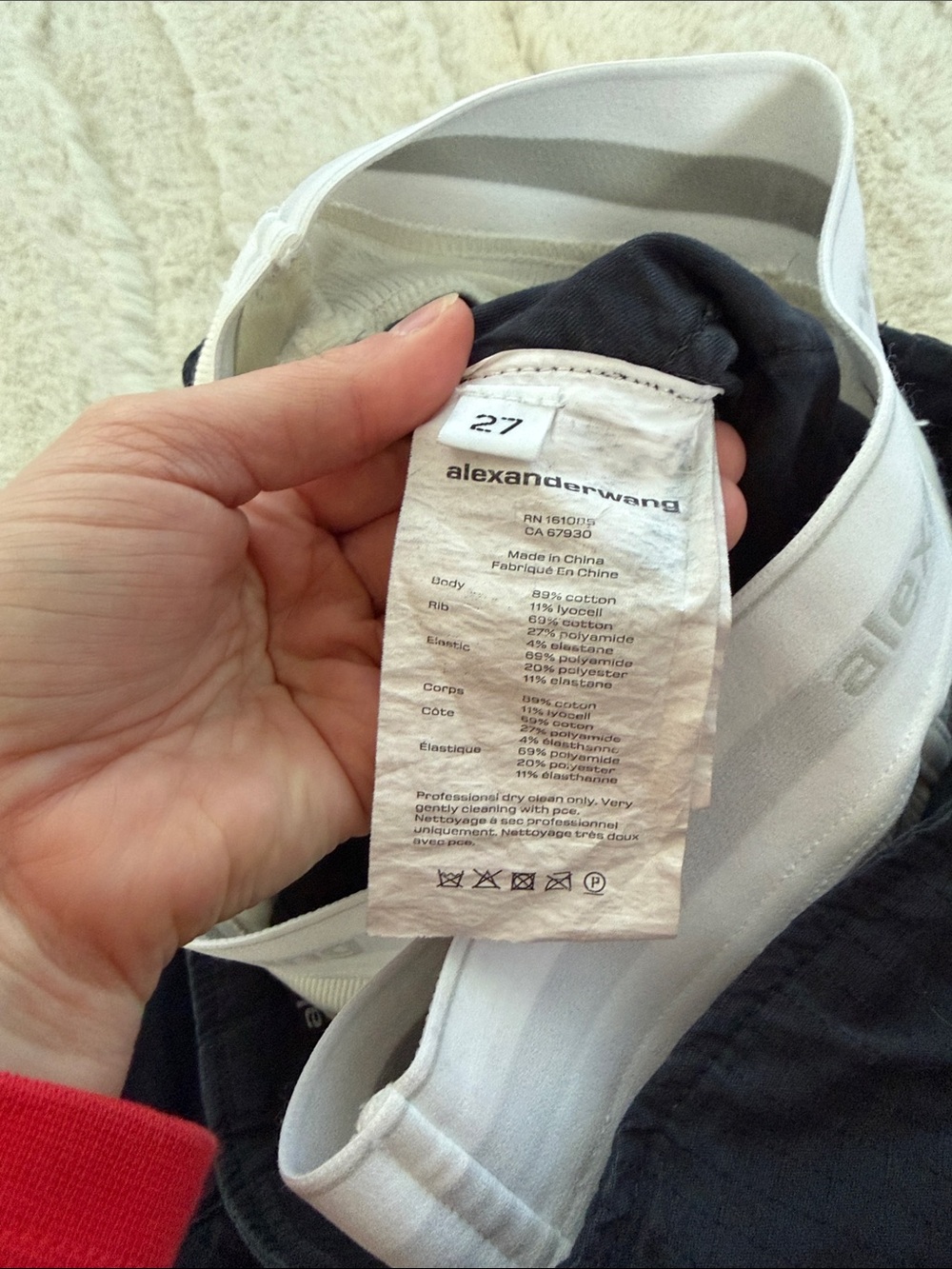 Alexander Wang Black Utility Cargo Pants with Multiple Pockets - Picture 8 of 9